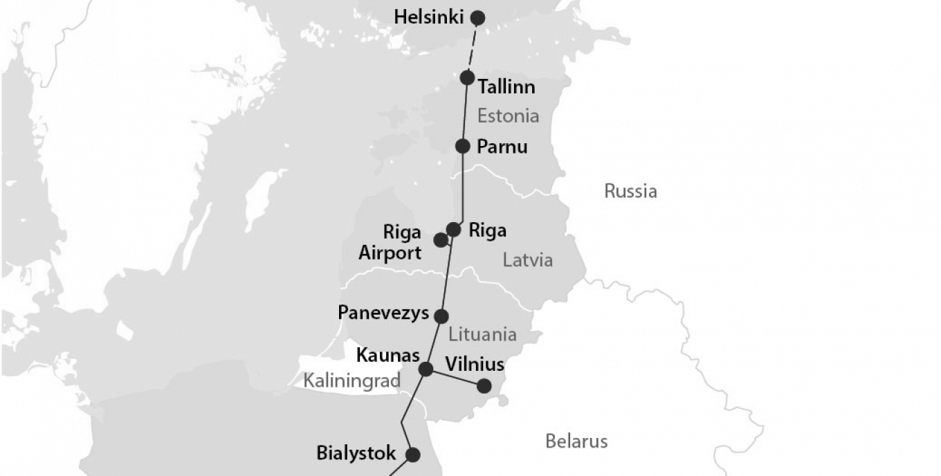 Gottlieb Paludan Architects utvikler stasjoner for Rail Baltica