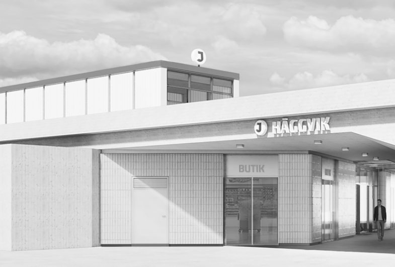Station expansion will support urban development in Häggvik