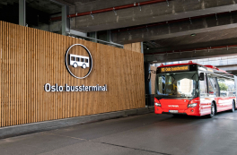 Oslos centrale bus-terminal er officielt genåbnet