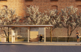 Gottlieb Paludan Architects vinder designkonkurrence med nye stoppesteder i træ